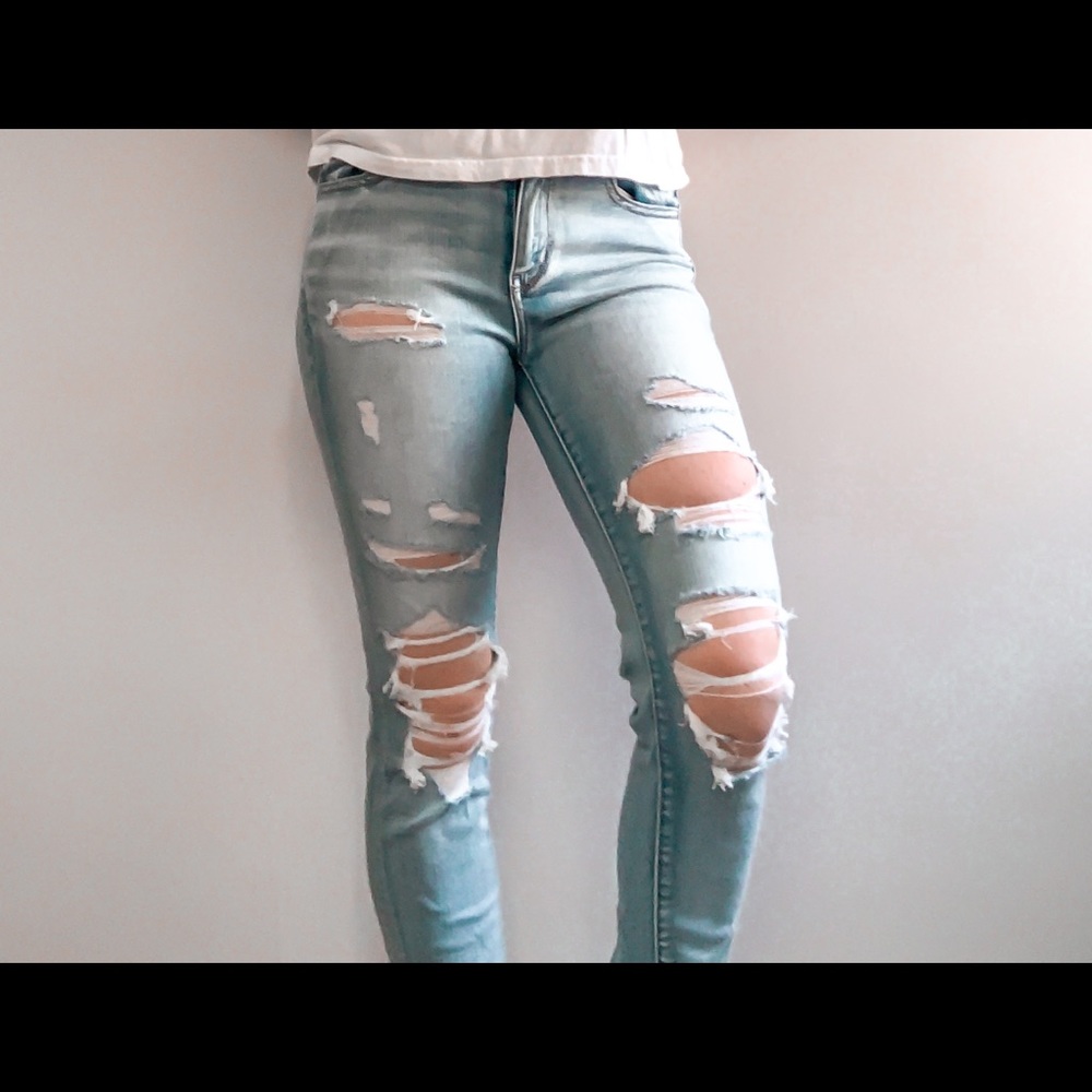 American Eagle Ripped Jeans